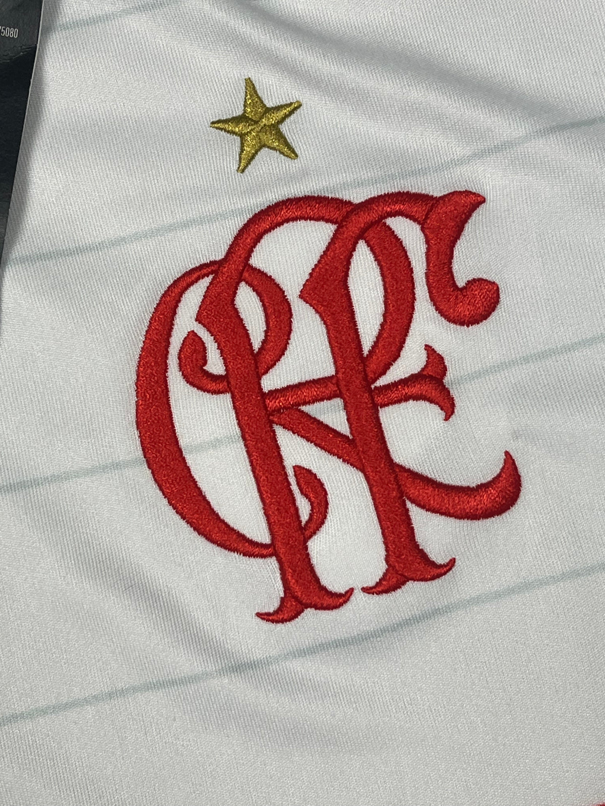 white Adidas CRF Flamengo 2015-2016 away jersey DSWT {L}