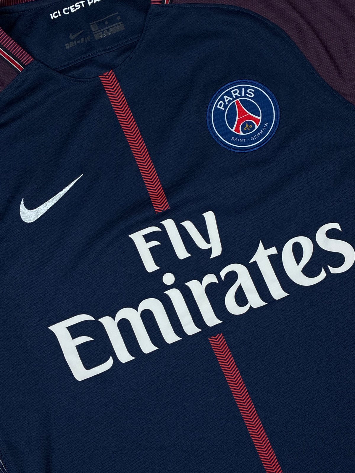 vintage Nike PSG Paris Saint Germain home jersey {M}