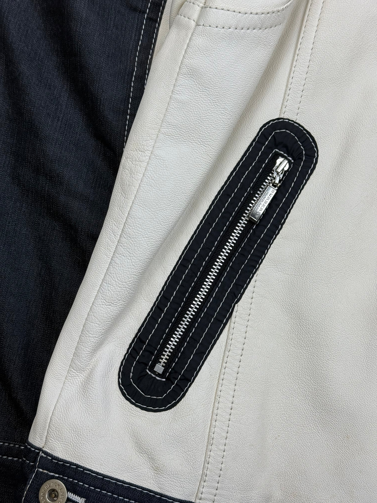 vintage Burberry Black Label leatherjacket {M}