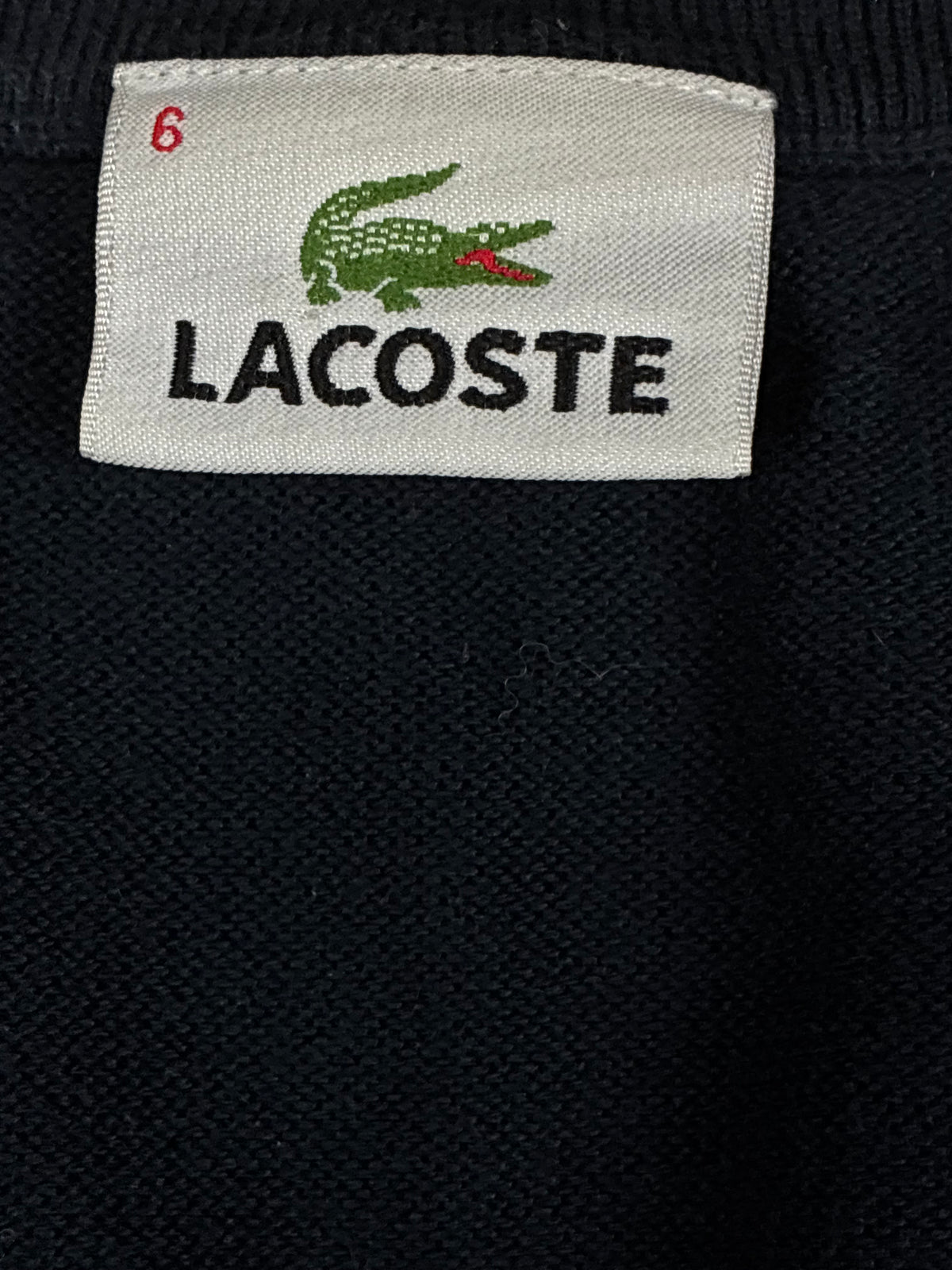 vintage Lacoste knittedsweater {XL}