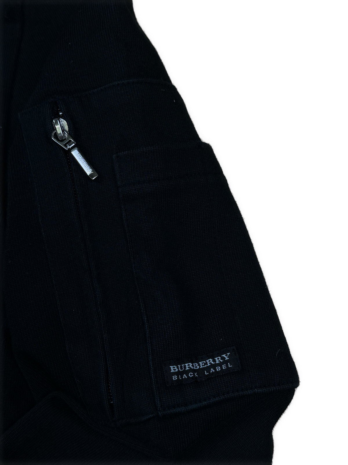 vintage Burberry Black Label sweatjacket {M}