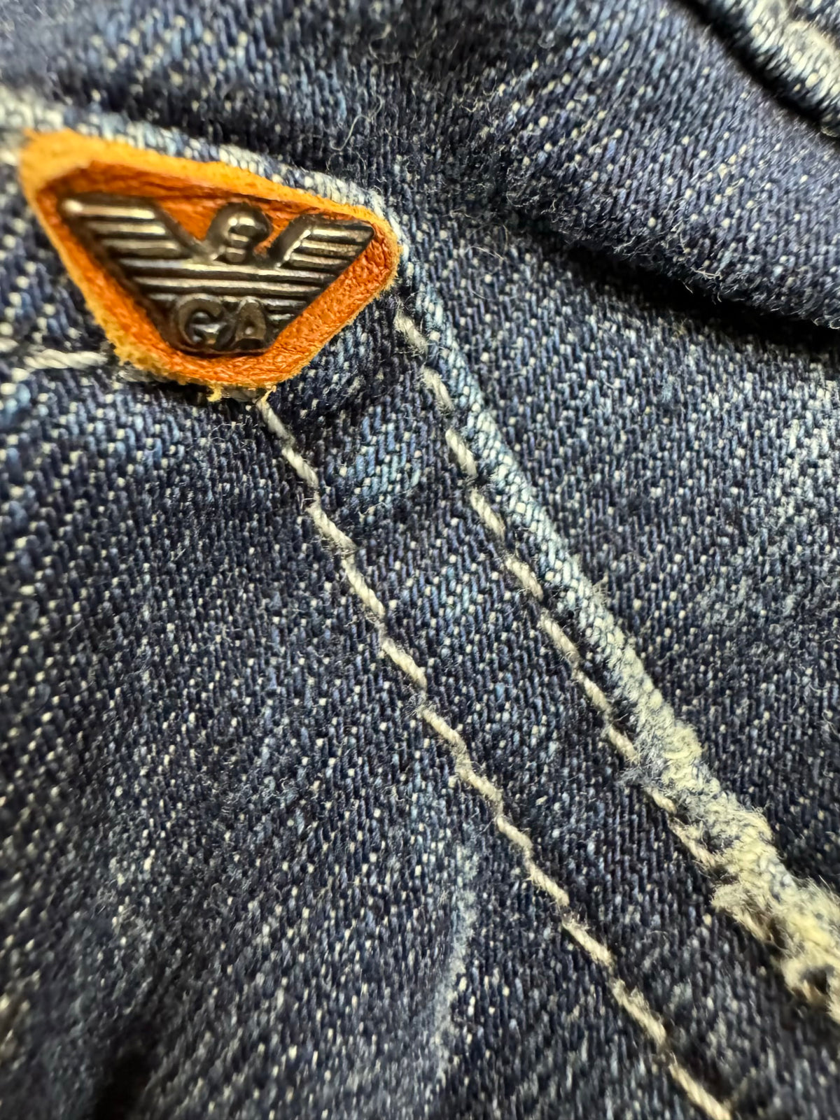 vintage Armani jeans {L}