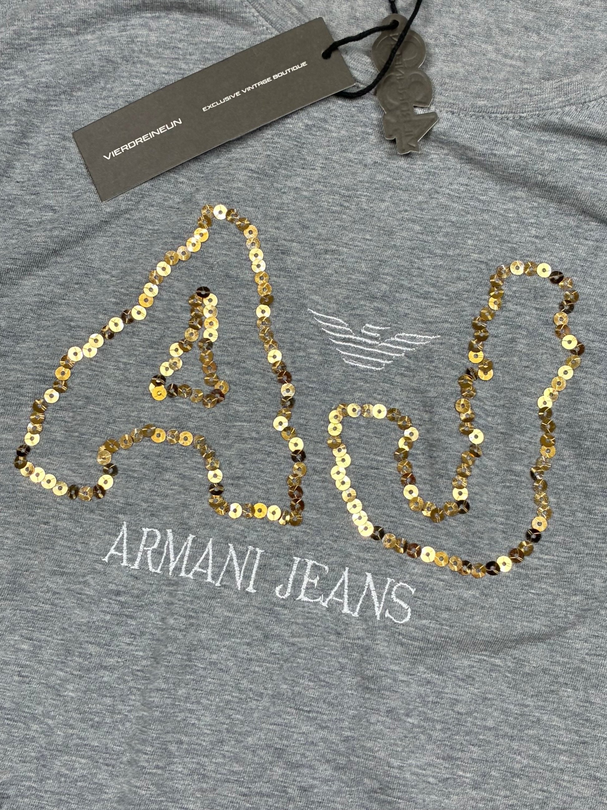 vintage Armani Jeans top {S}