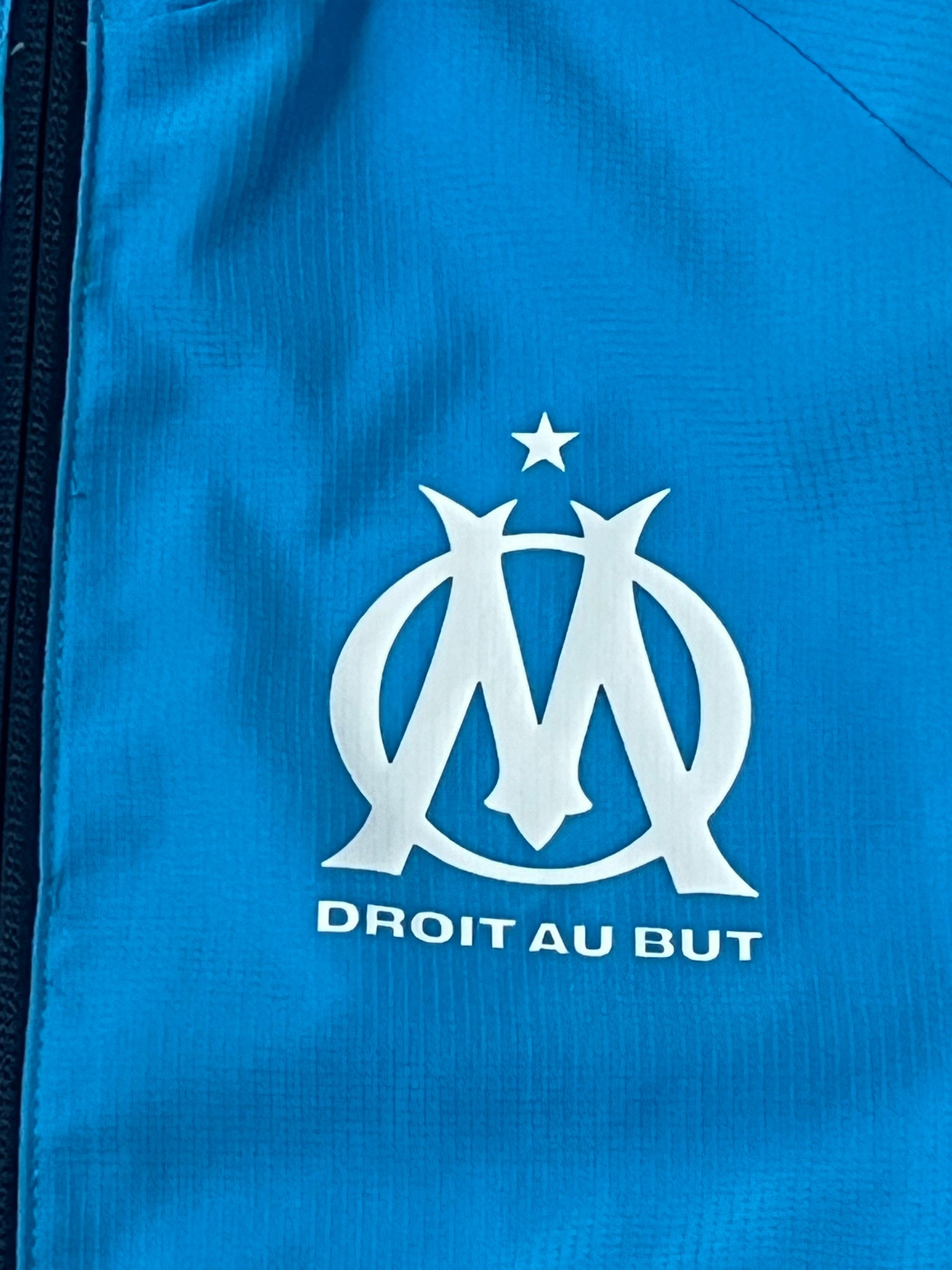 vintage Adidas Olympique Marseille windbreaker {L}