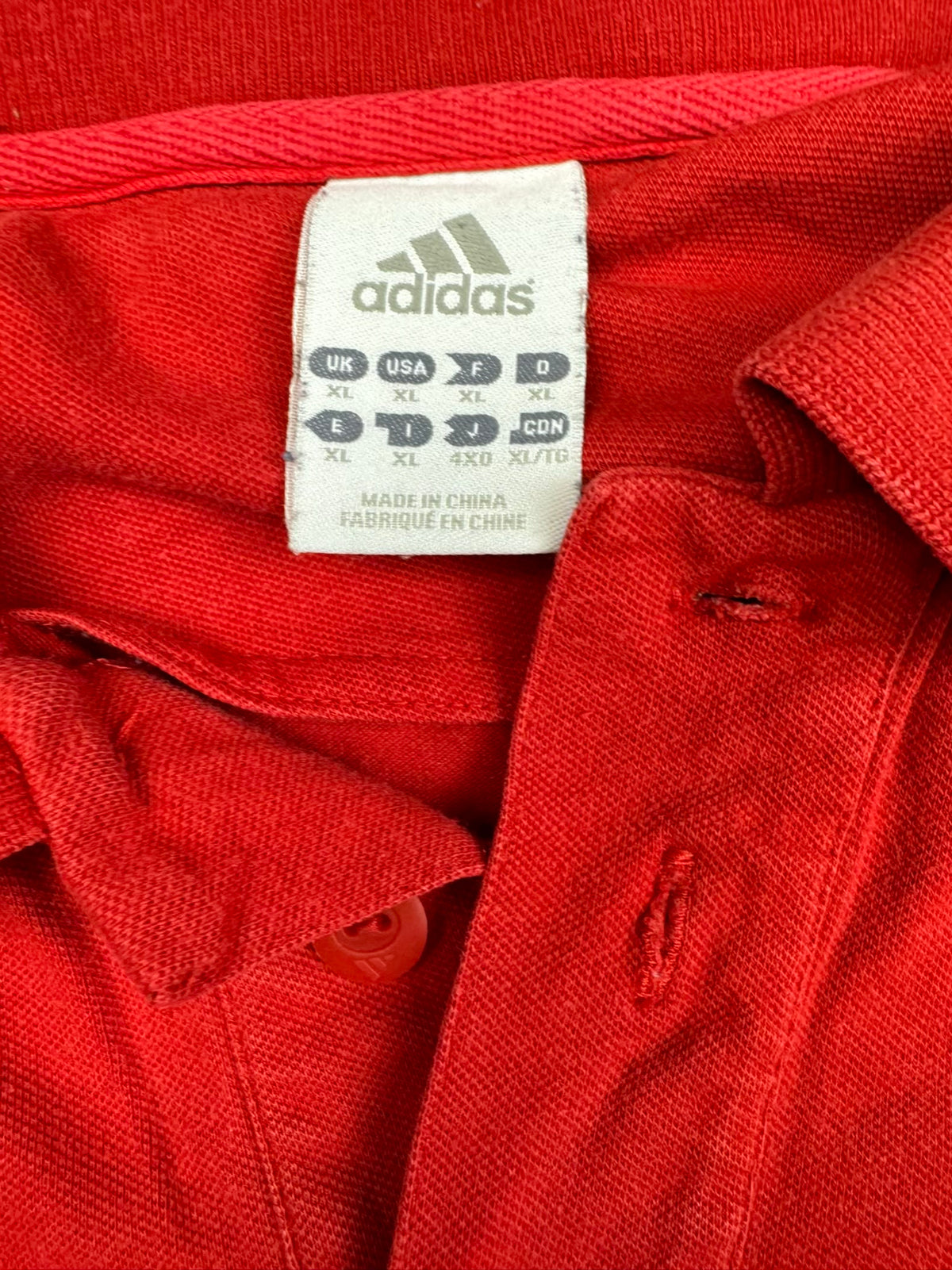 vintage Adidas Fc Bayern Munich polo {XL}