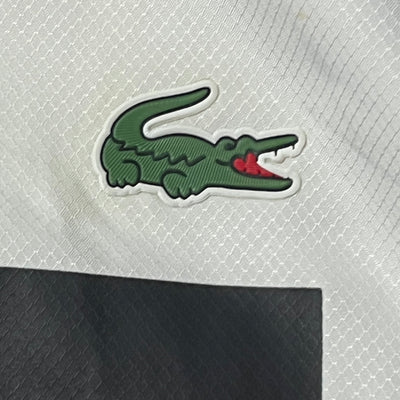 red/white Lacoste windbreaker {S}