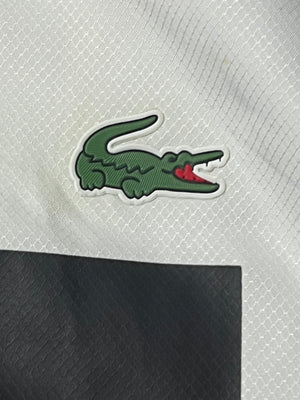 red/white Lacoste windbreaker {S}