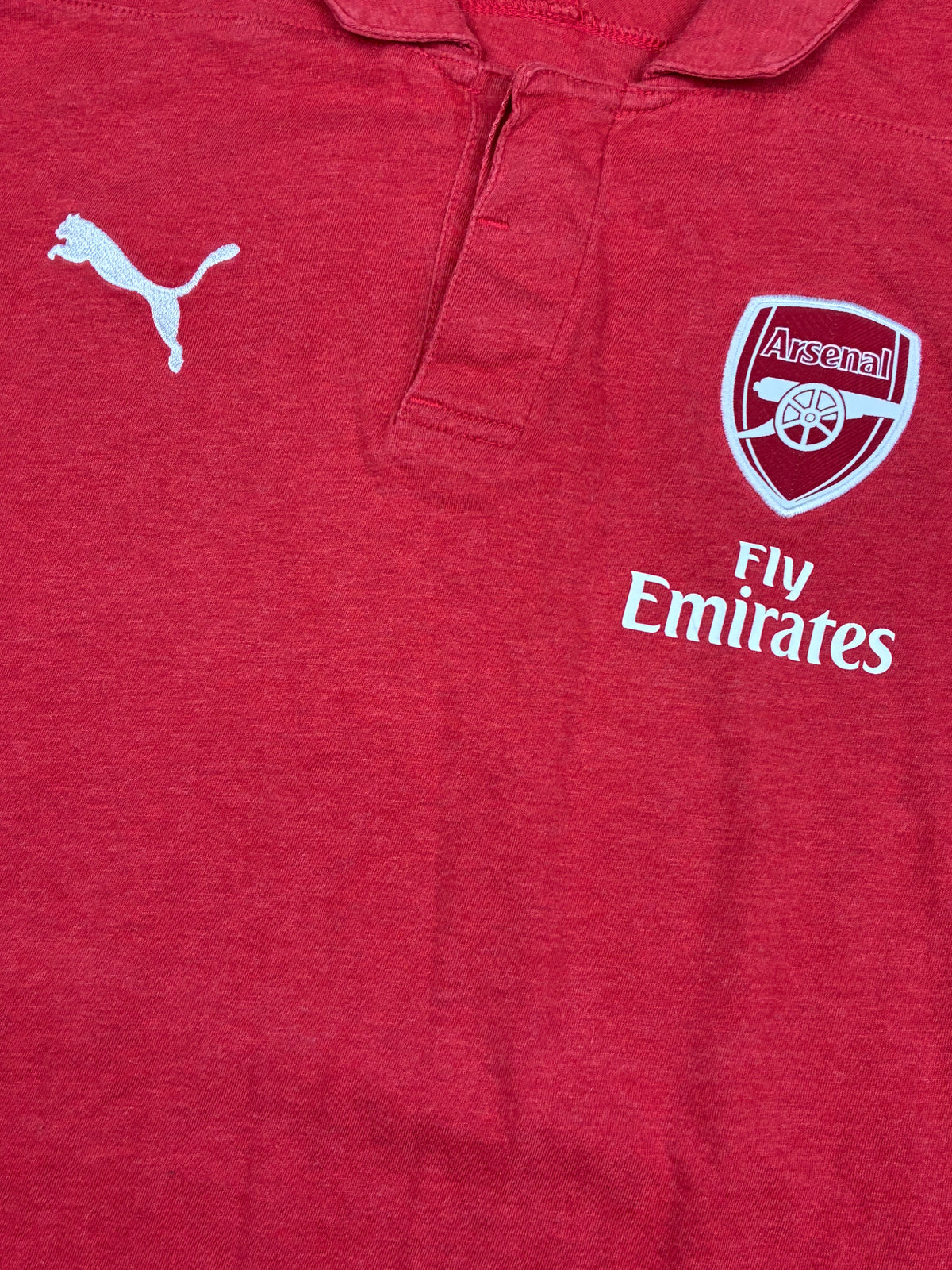 red Puma Fc Arsenal polo {L}