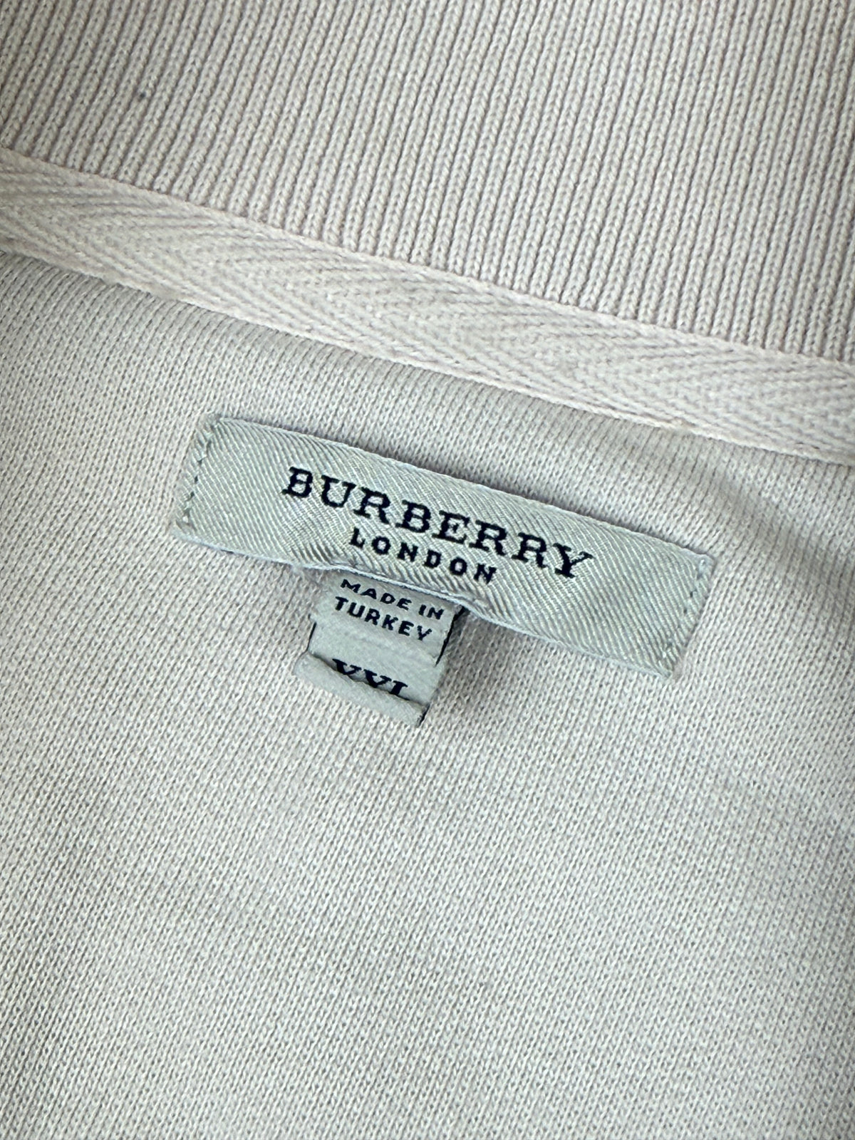vintage Burberry sweatjacket {XXL}