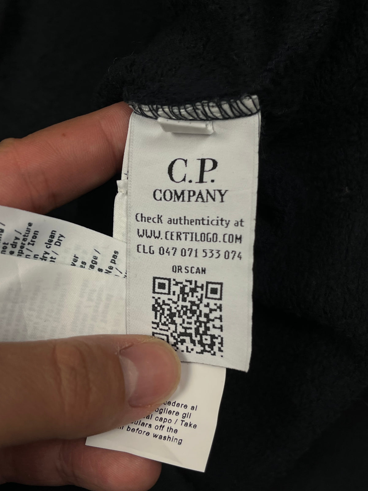 vintage C.P. COMPANY sweatjacket {S}