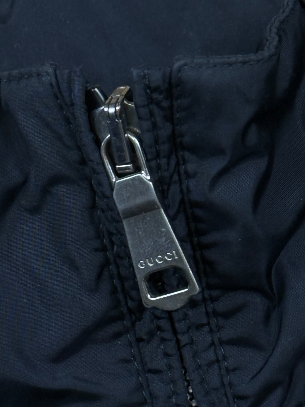 black Gucci windbreaker