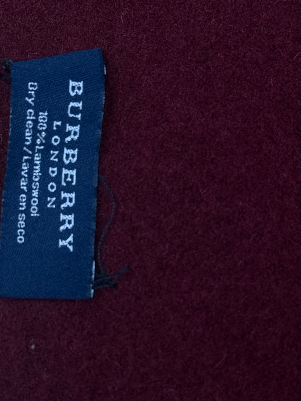 vintage Burberry scarf