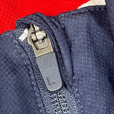 navyblue Lacoste windbreaker {S}