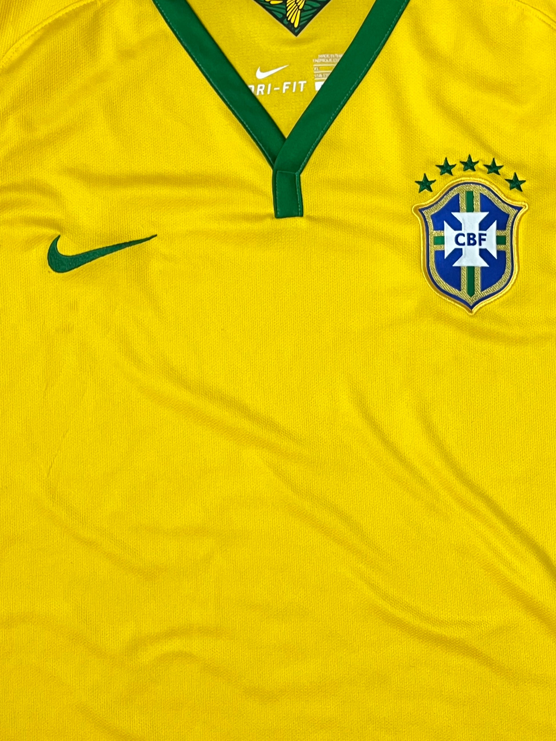 vintage Nike BRASIL 2014 home jersey {XS}