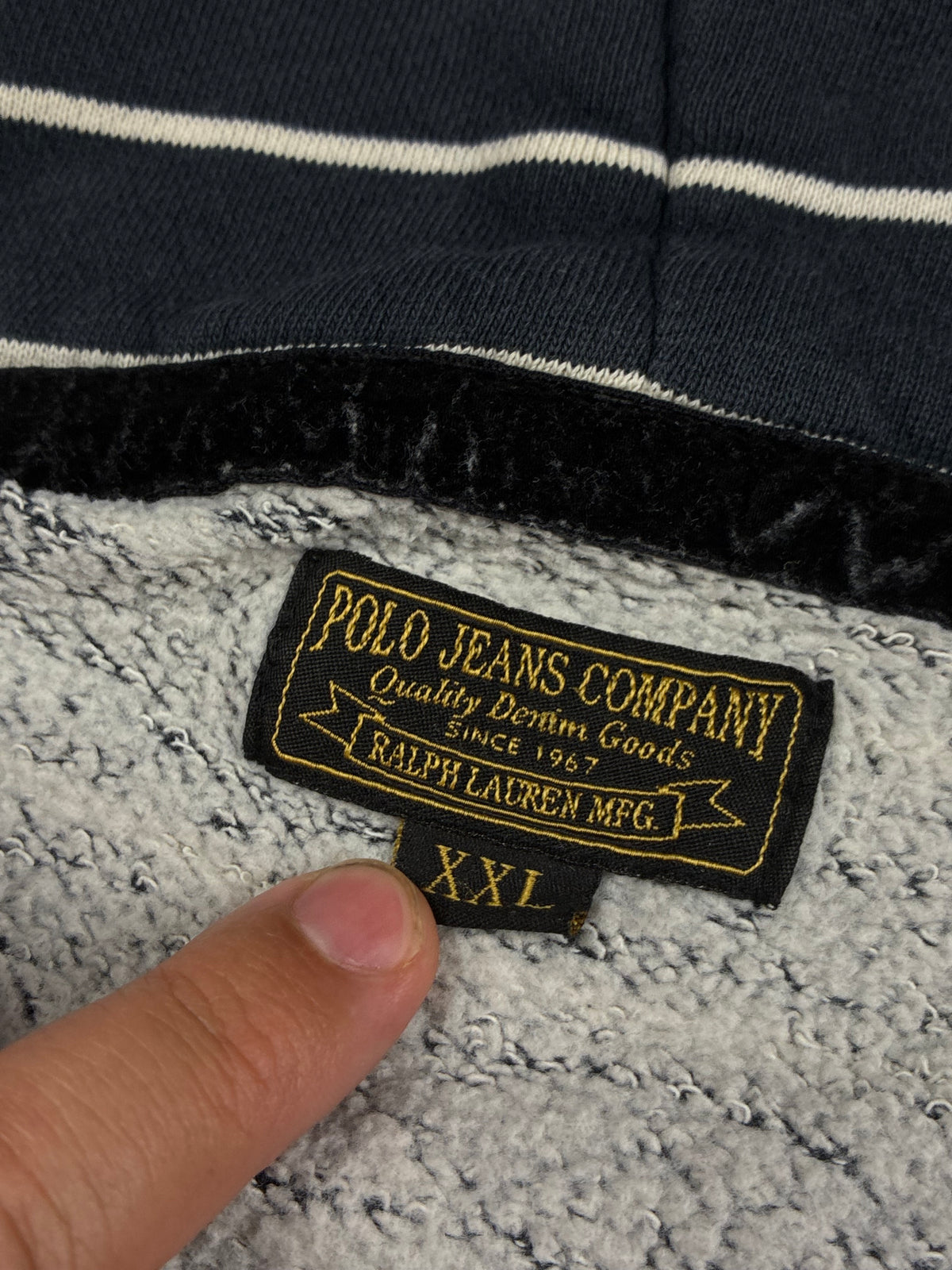 vintage Polo Ralph Lauren sweatjacket {XL}