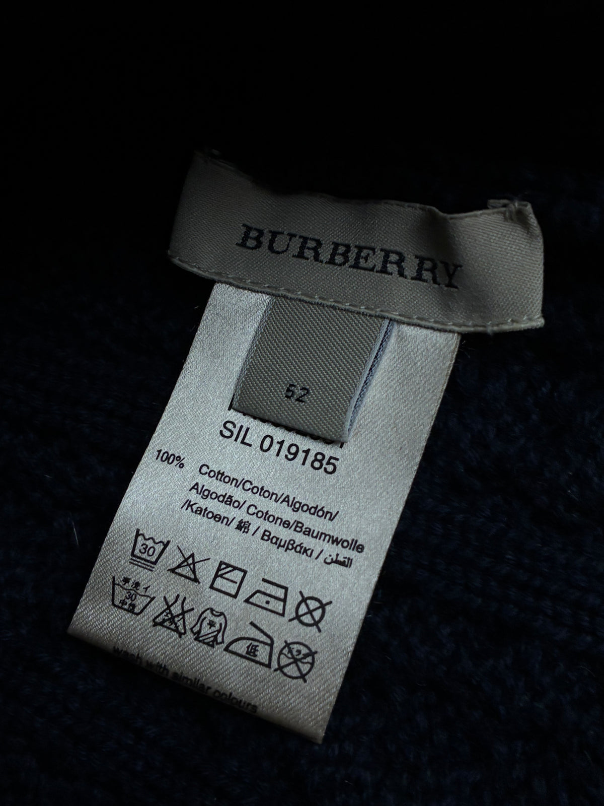 vintage Burberry beanie