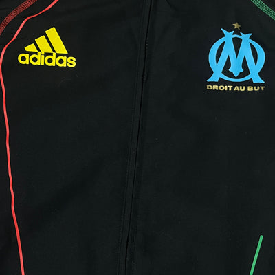 vintage Adidas Olympique Marseille X Bob Marley windbreaker {M}
