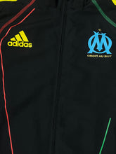 Load image into Gallery viewer, vintage Adidas Olympique Marseille X Bob Marley windbreaker {M}
