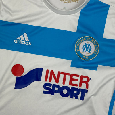 vintage Adidas Olympique Marseille home jersey {S}