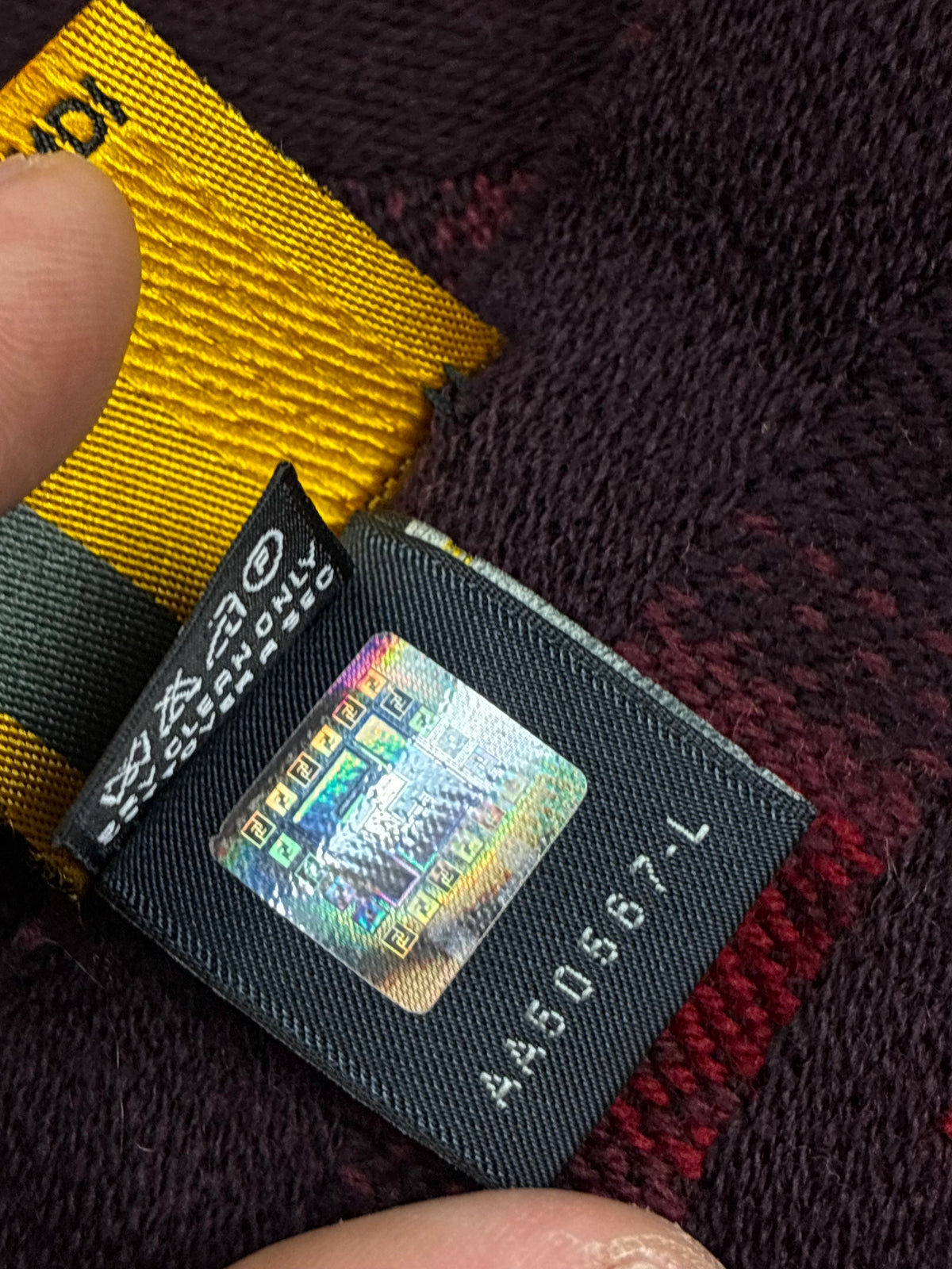 vintage Fendi scarf