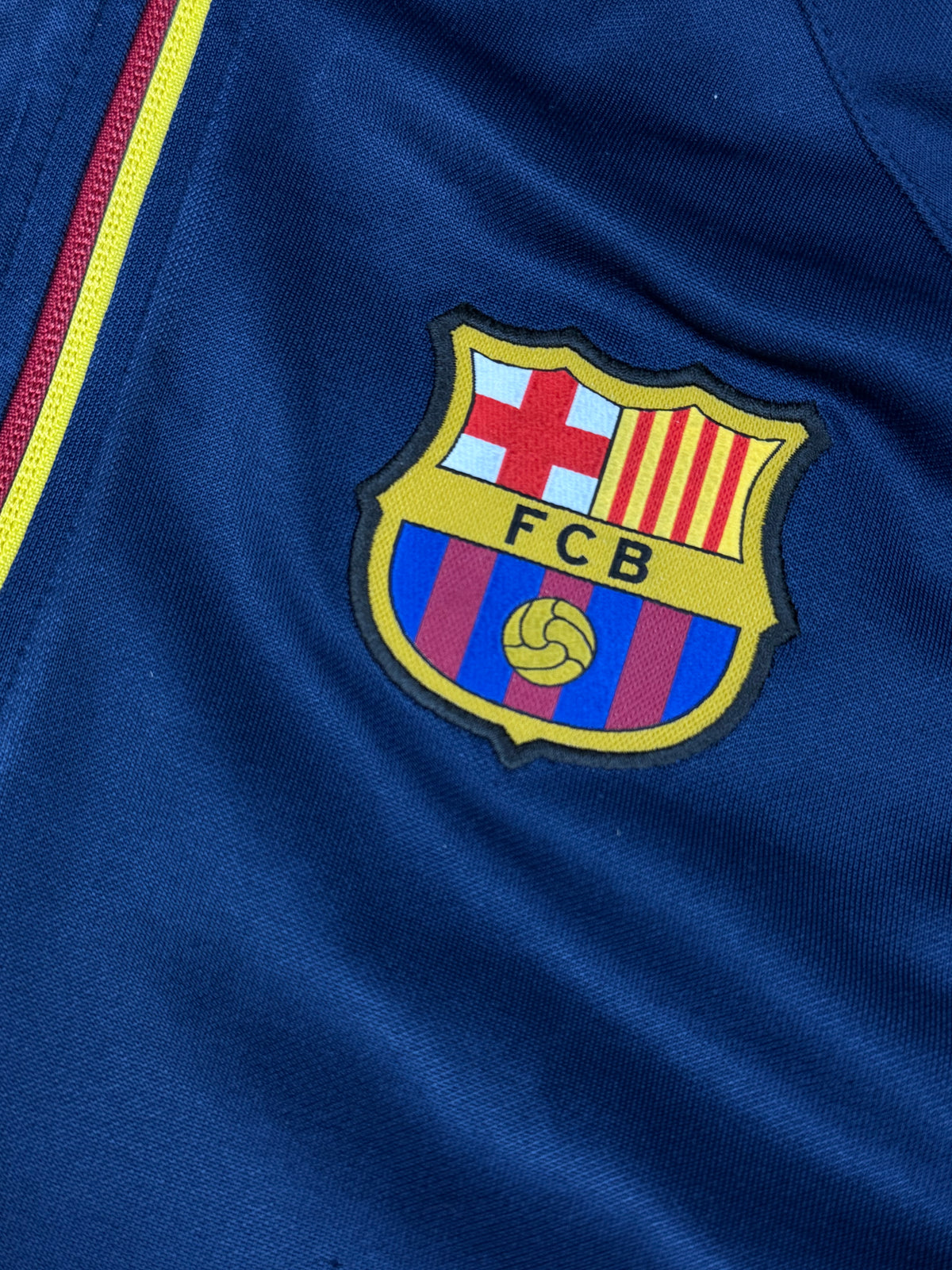 vintage Nike Fc Barcelona trackjacket {S}