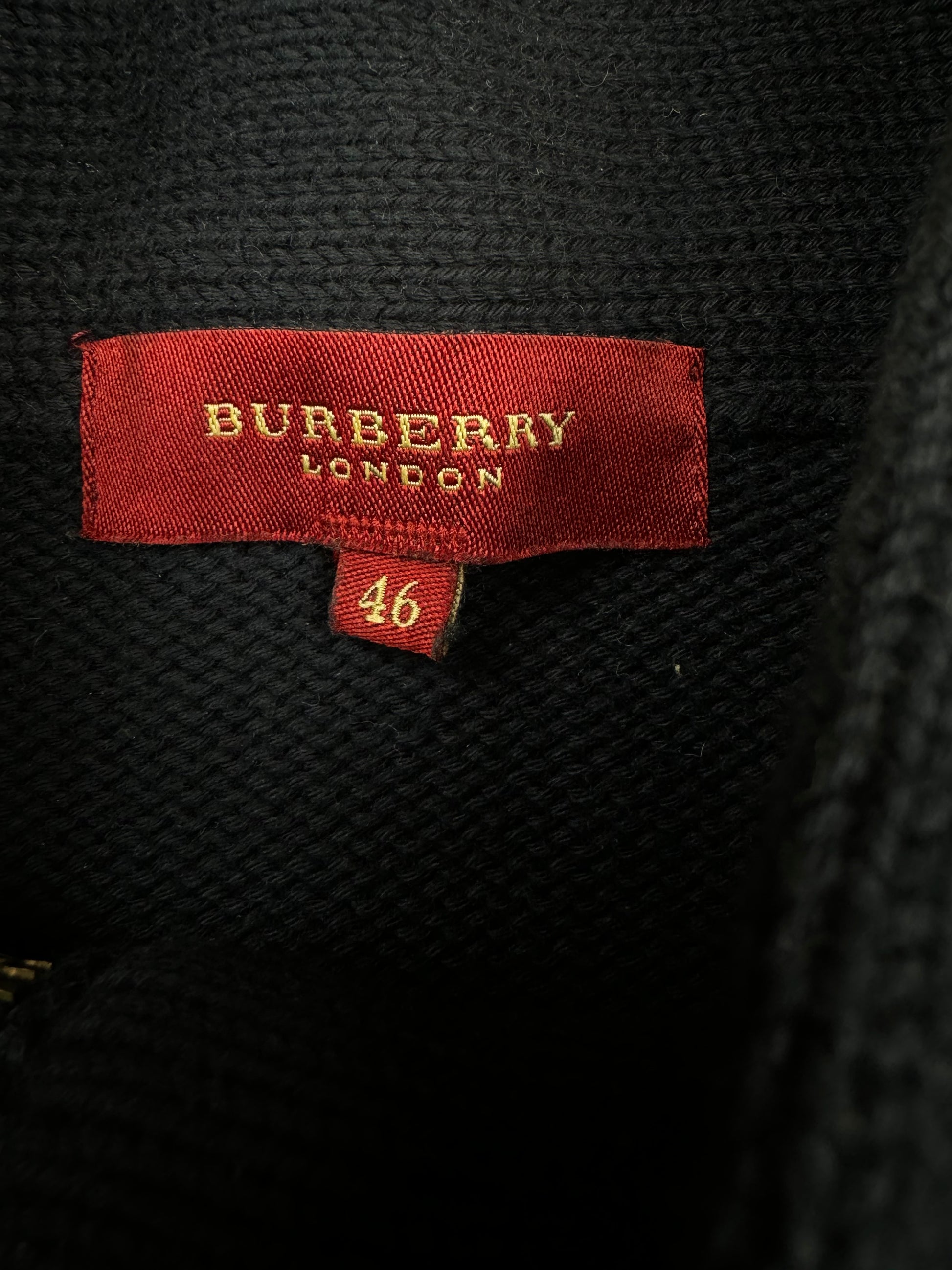 vintage Burberry sweatjacket {S}