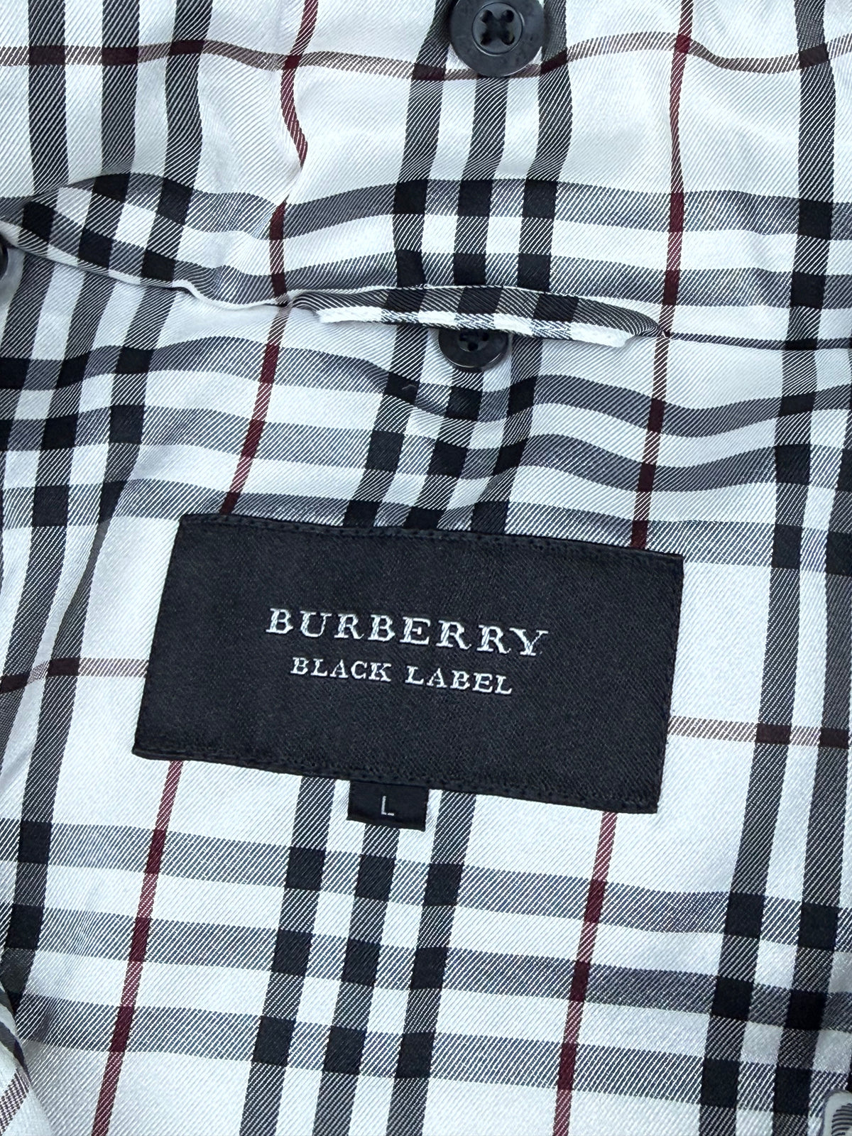 vintage Burberry Black Label winterjacket {S}