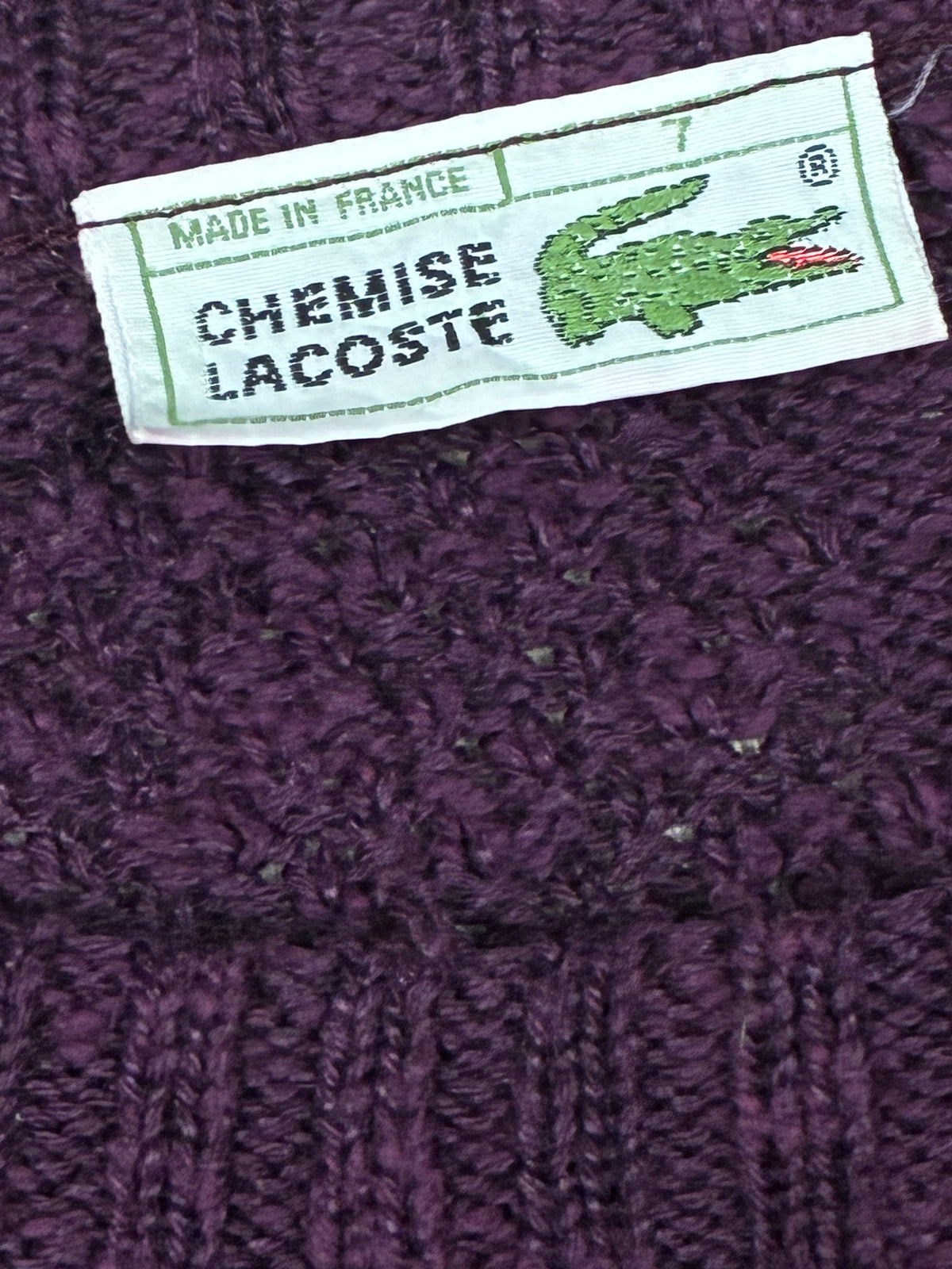 vintage Lacoste knittedsweater {XL}