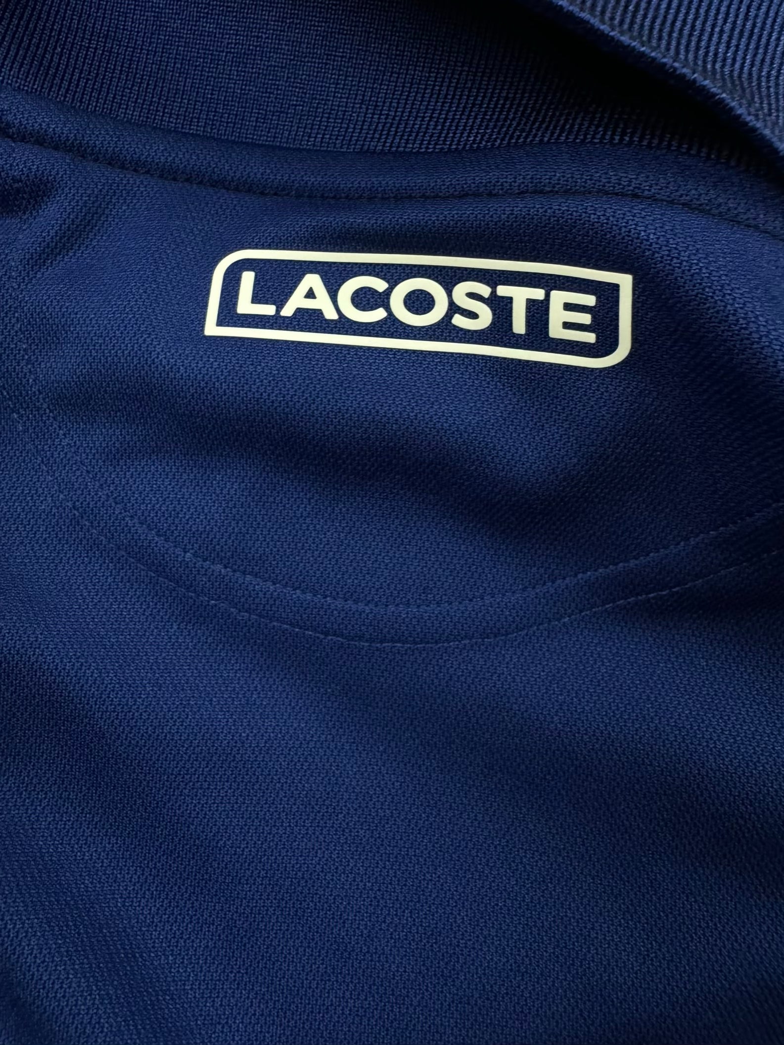 navyblue Lacoste polo {XS}