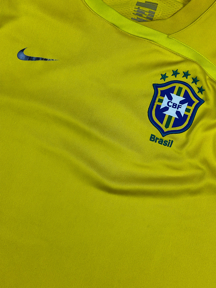 vintage Nike Brasil trainingjersey {L}