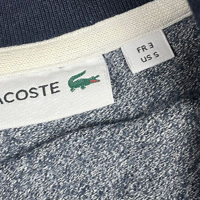 grey Lacoste sweatjacket {S}
