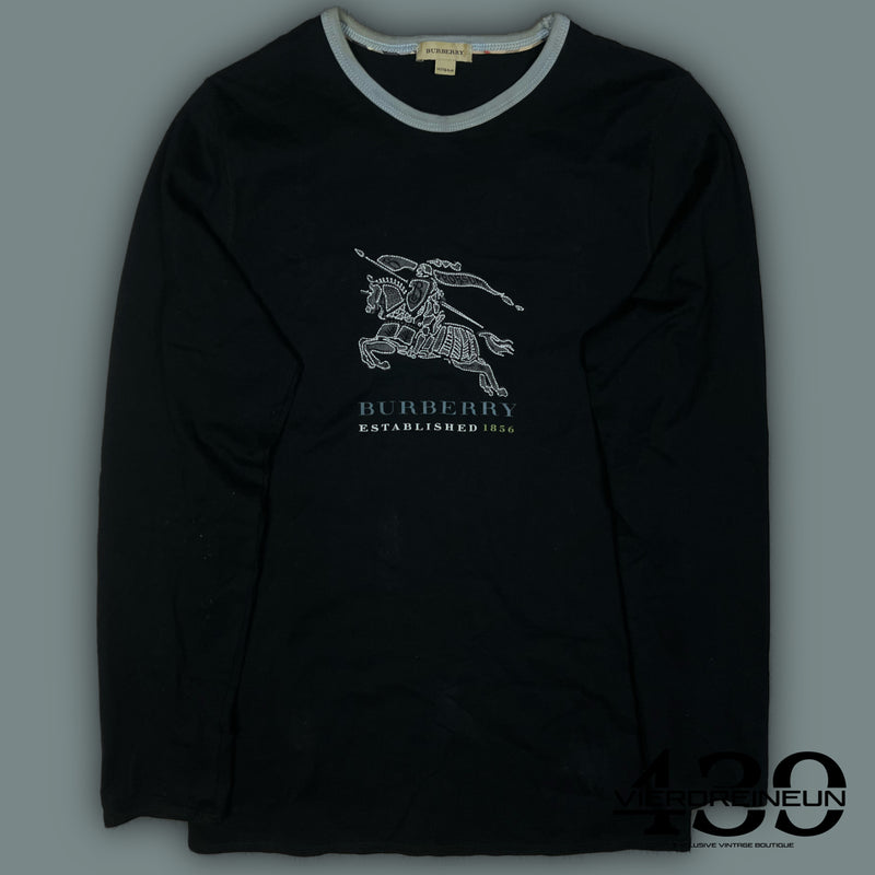 vintage Burberry longsleeve {S}
