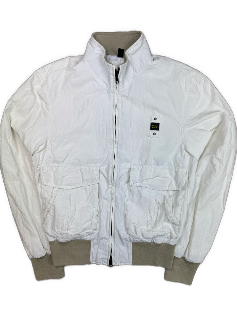 vintage Blauer windbreaker {S}