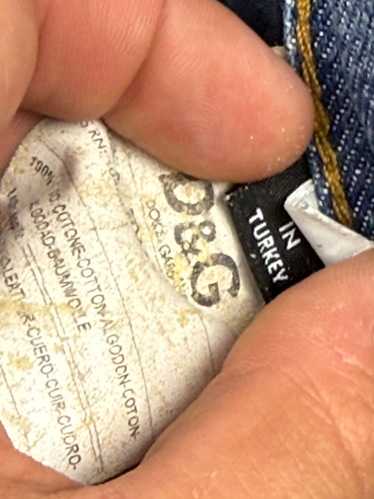 vintage Dolce & Gabbana jeans