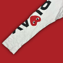 Cargar imagen en el visor de la galería, white CDG COMME des GARÇONS longsleeve {S}
