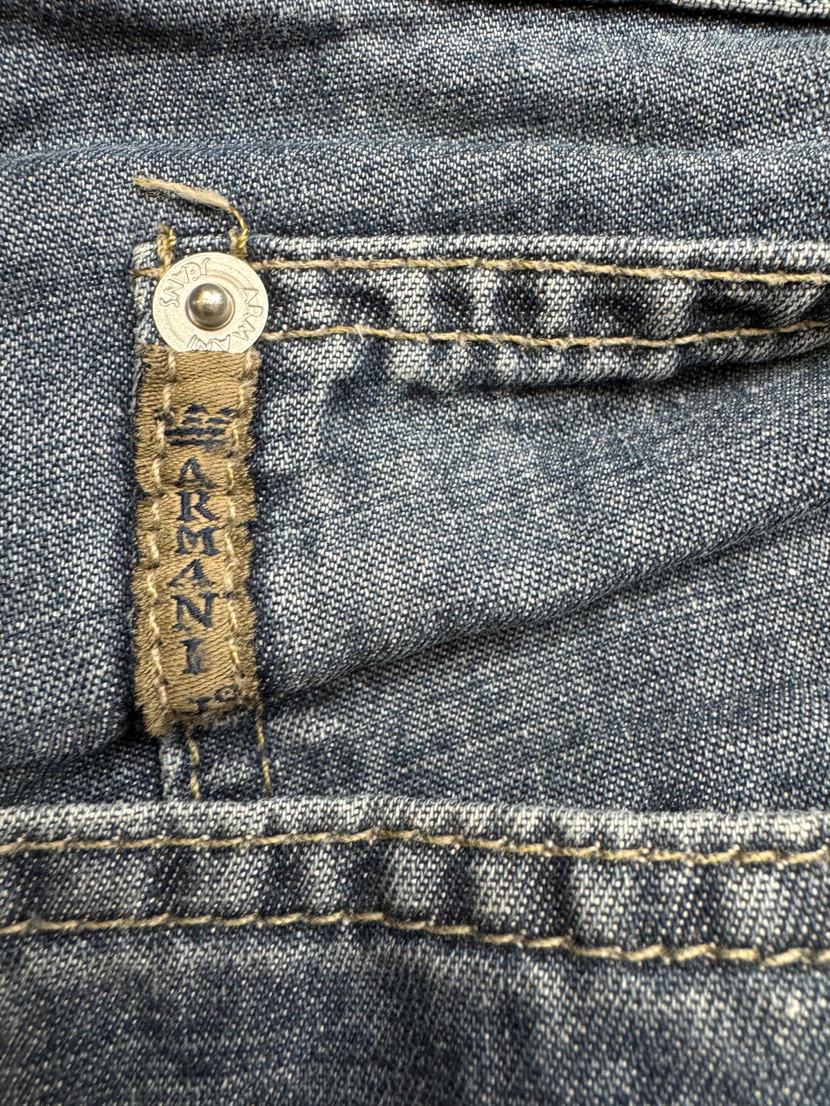 vintage Armani jeans {XL}