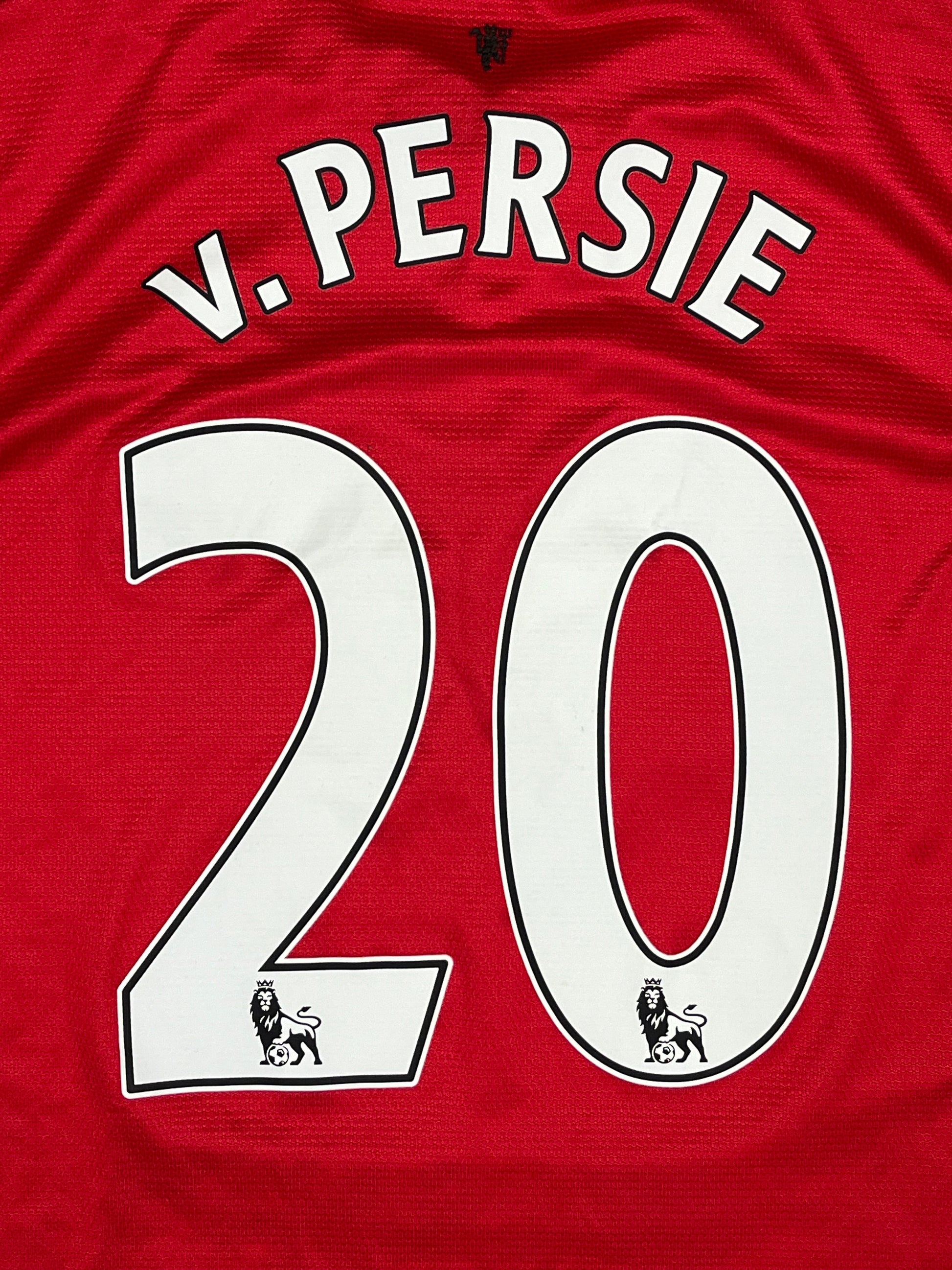 vintage Nike Manchester United v.PERSIE20 2013-2014 home jersey {S}