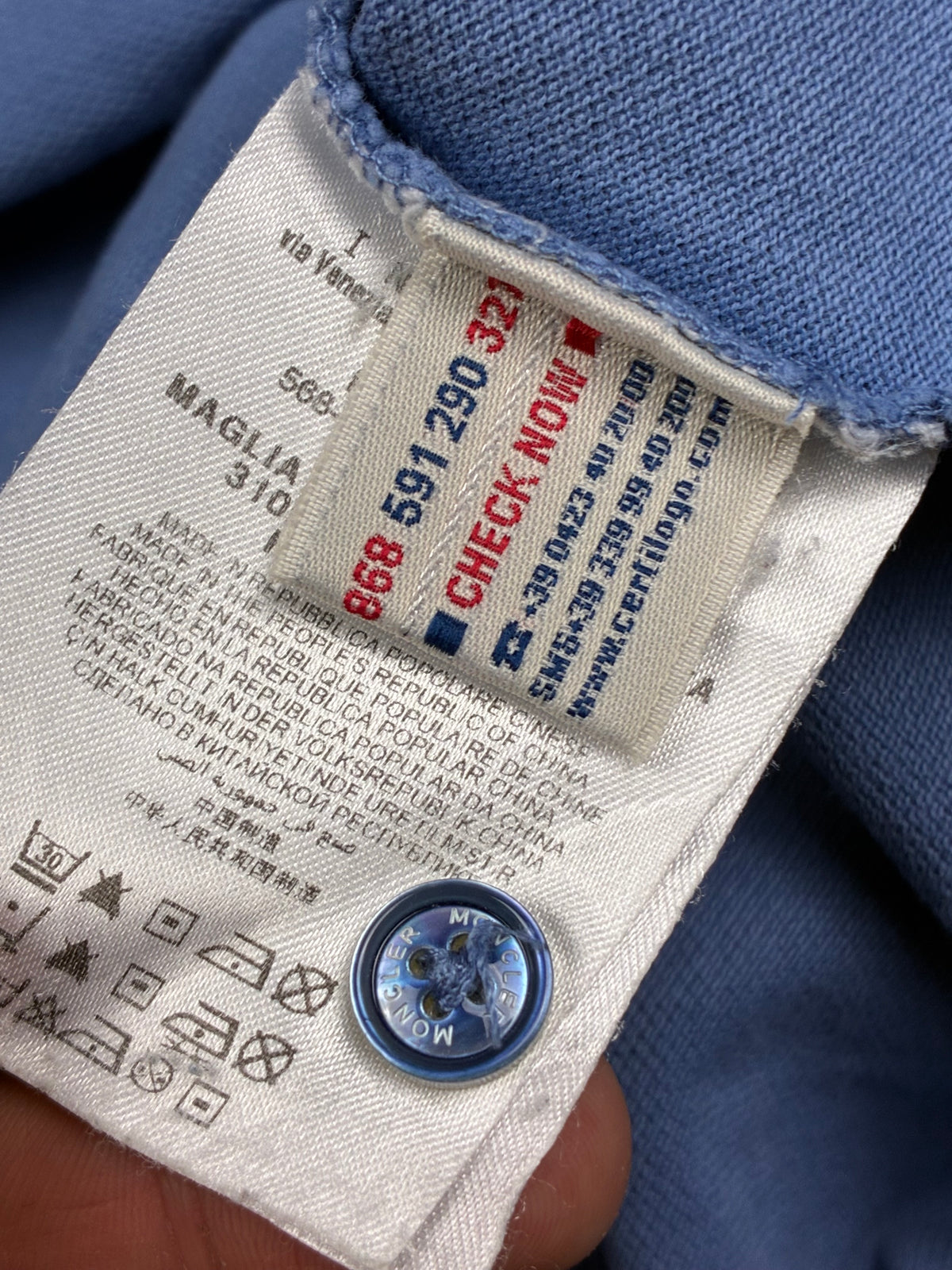 vintage Moncler polo {M}