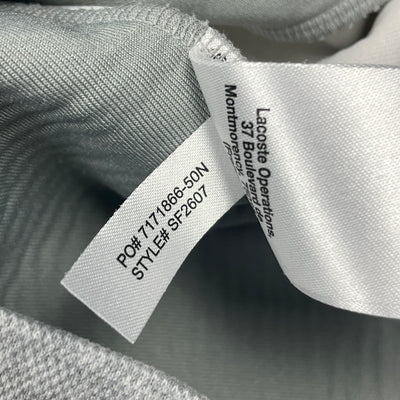 grey Lacoste trackjacket {S}