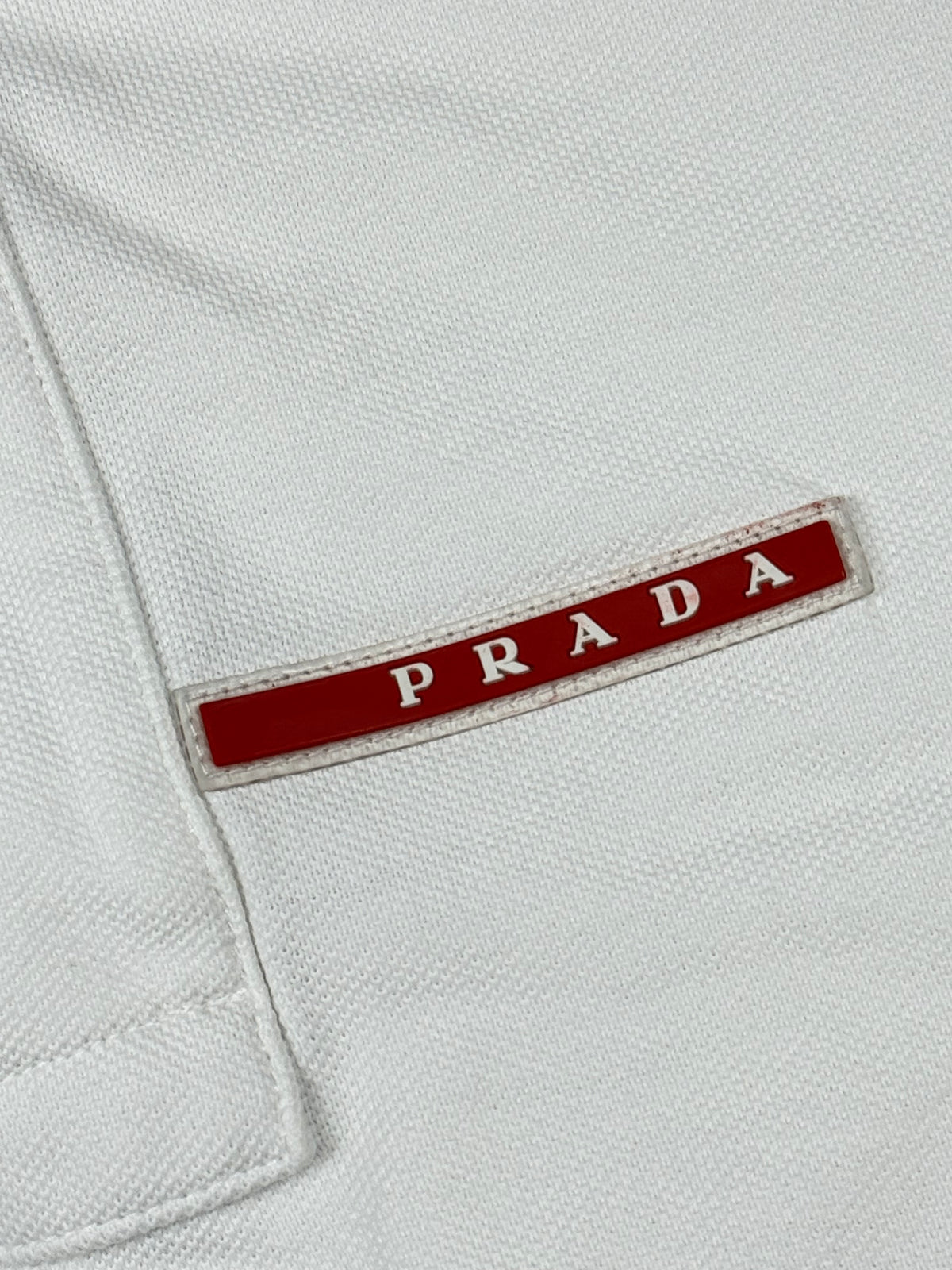 white Prada polo {XL}