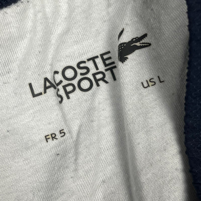 navyblue Lacoste trackpants {L}