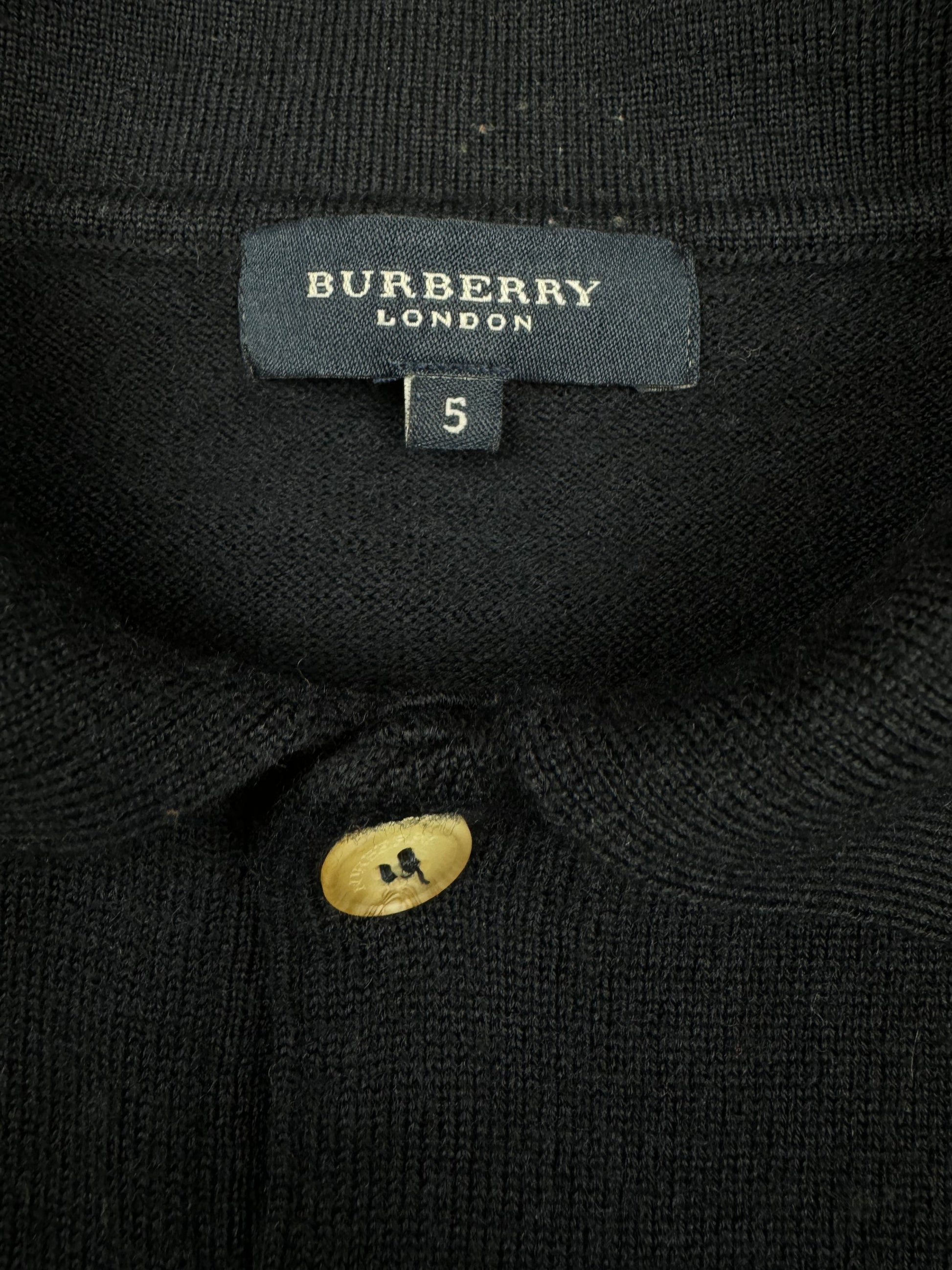 vintage Burberry quarterzip {XS}