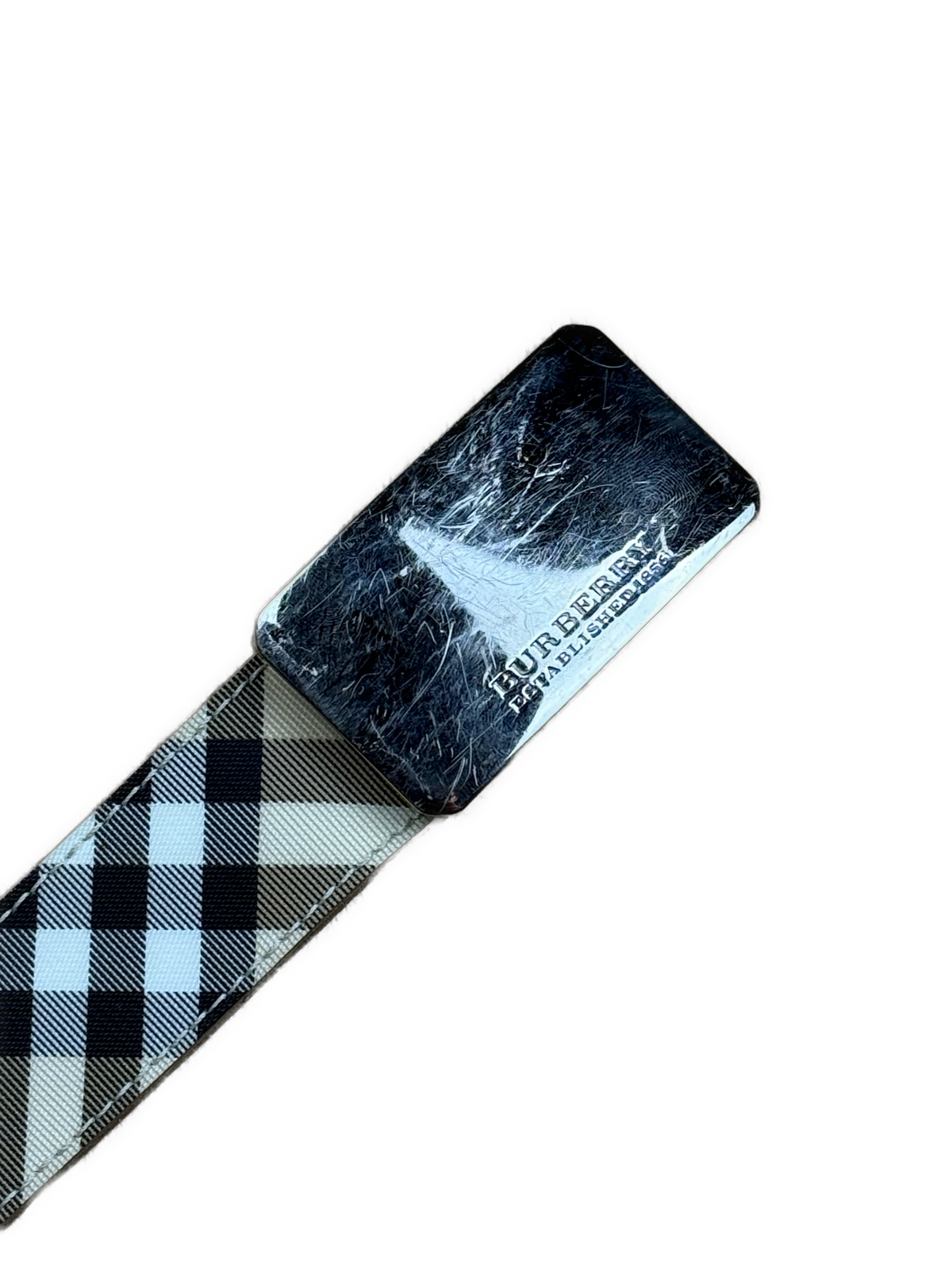 vintage Burberry belt