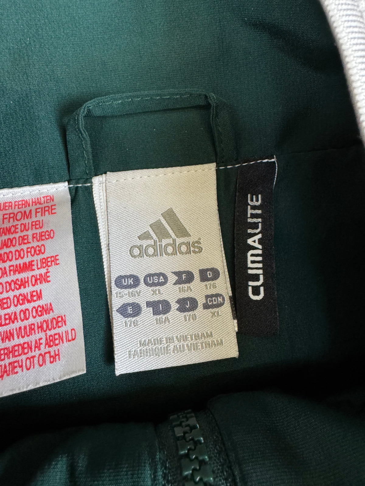vintage Adidas Real Madrid UCL tracksuit {S}