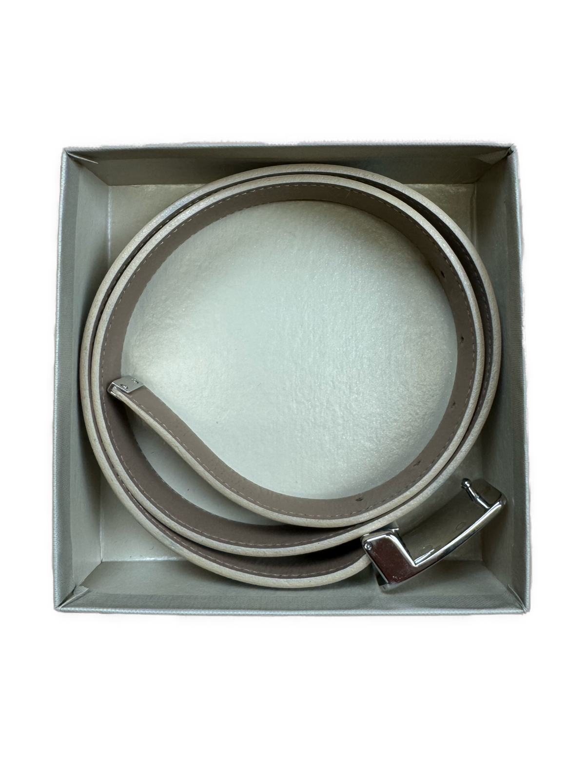 vintage babyblue Burberry belt