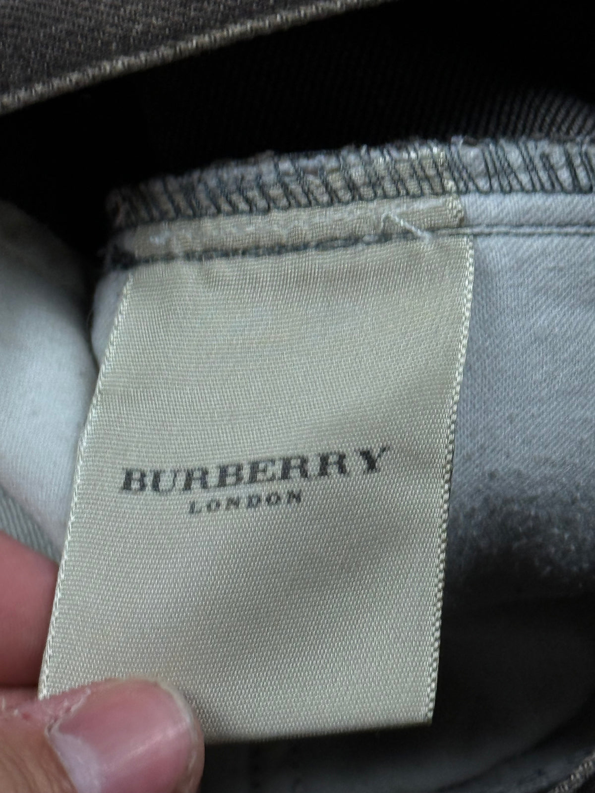 vintage Burberry jeans
