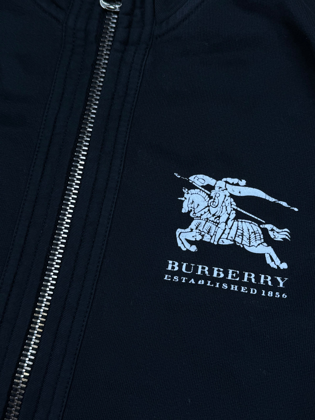 vintage Burberry sweatjacket {L}