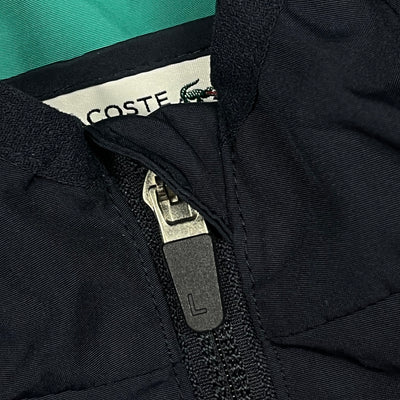turquoise Lacoste windbreaker {XS}