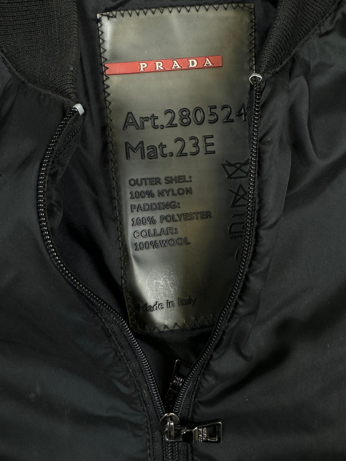 vintage Prada sweatjacket {L}