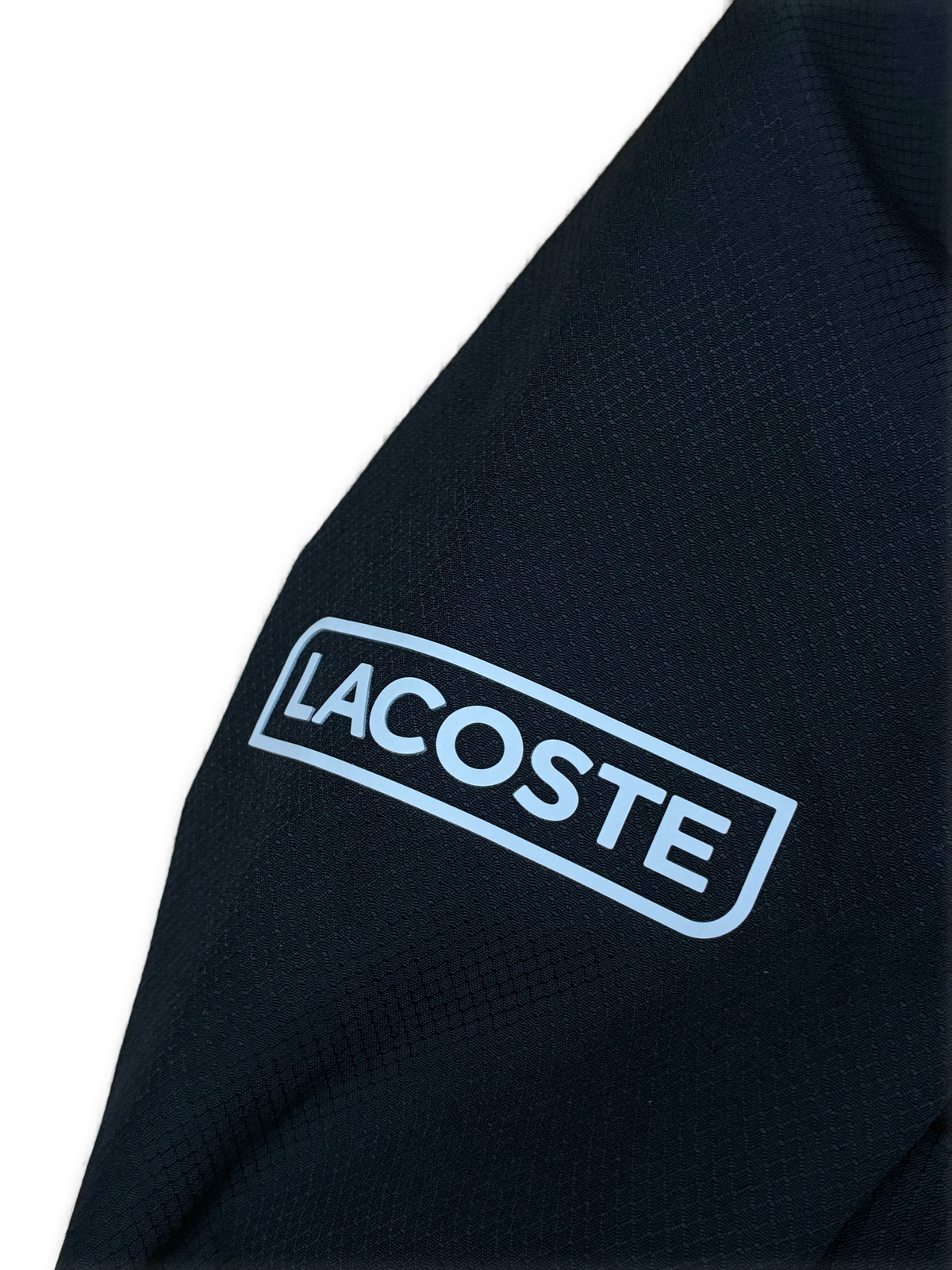 black Lacoste windbreaker {M}